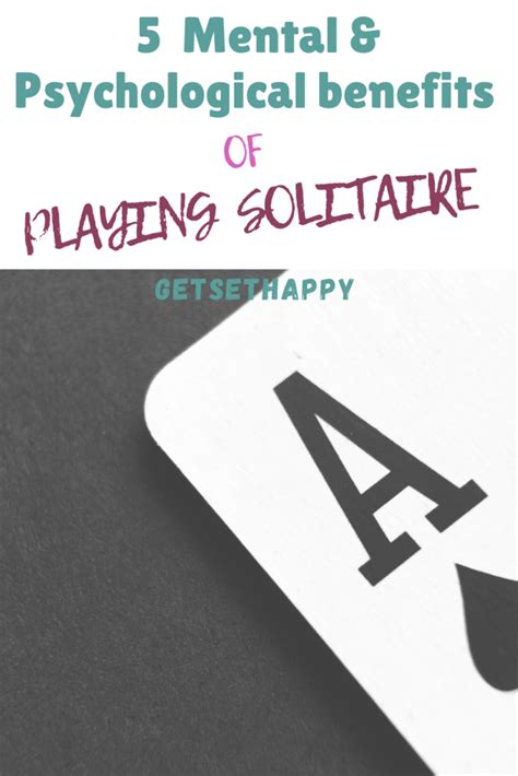 5 Reasons Why I Love Playing Solitaire Getsethappy