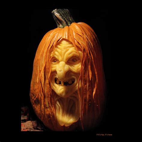 10 Witch Pumpkin Carving If Its Hip Its Here