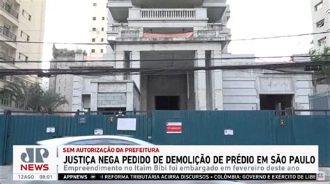 Justiça Nega Pedido Para Demolição De Prédio De Luxo Construído Sem Autorização Na Zona Oeste De