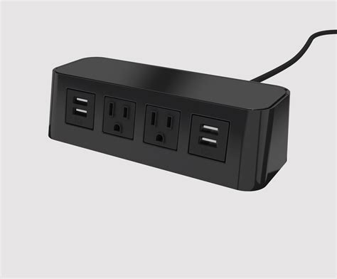 The best charging station organizers for your electronics. Byrne Burele 2 Power and 4 USB Table Charging Station ...