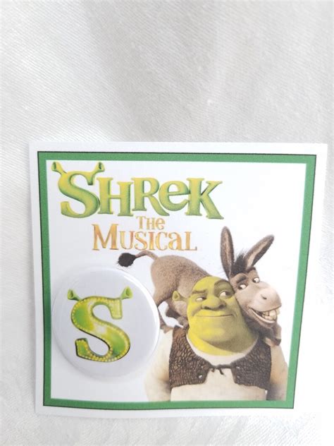 Shrek Inspired Pin Ogre S Shrek Show Pin Show Etsy