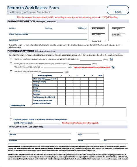 Free 47 Printable Release Form Samples And Templates In Pdf Ms Word