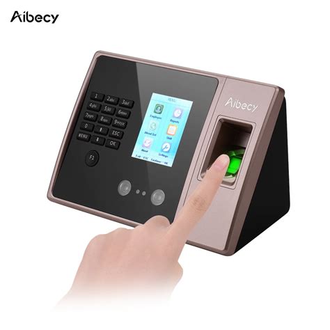 Aibecy Intelligent Biometric Fingerprint Time Attendance Machine With
