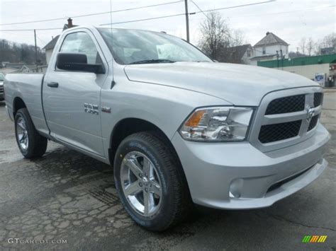 Bright Silver Metallic 2015 Ram 1500 Express Regular Cab 4x4 Exterior