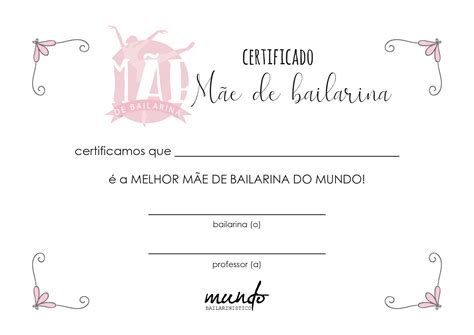 Certificado De Melhor Mãe Do Mundo Para Imprimir Wrapmoms
