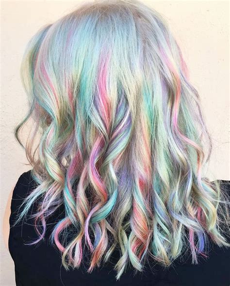 Pin By Sarah Suekawa On ~hair Styles~ Pastel Rainbow Hair Hair Color