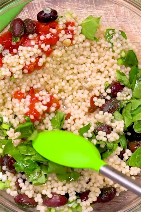 Couscous is a type of pasta, made of semolina ('suji' in hindi) and wheat flour. Looking for an easy couscous recipe? This couscous salad ...