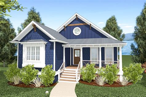 What's more, bungalows reflect design elements. One-Level Bungalow with Open Floor Plan - 765013TWN ...