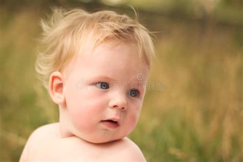 Little Boy With Tousled Hair Stock Image Image Of Blond Hair 51291335