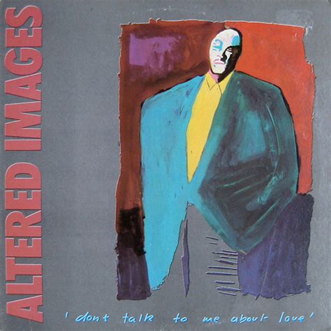 Altered Images Dont Talk To Me About Love 1983 Vinyl 12 Single