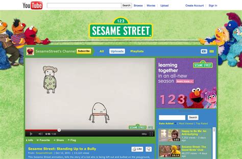 Sesame Street Youtube Channel Telegraph