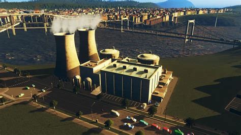 A Nuclear Power Plant 14×8 Cities Skylines Mod Download