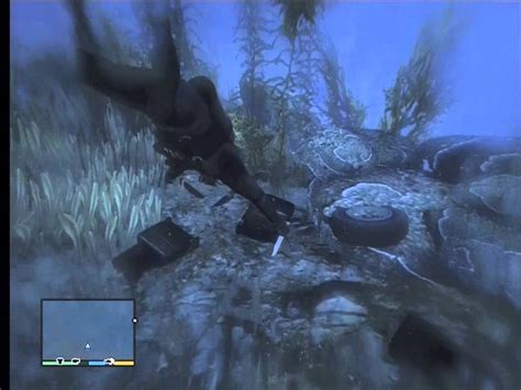 Gta V Underwater Plane Wreck Location Ii Youtube