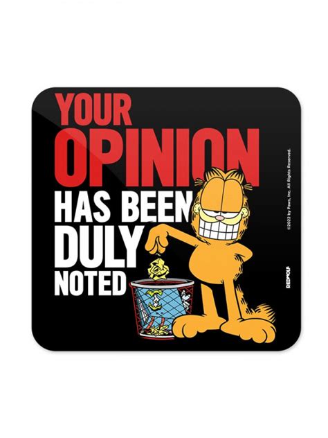 Your Opinion Official Garfield Coaster Redwolf