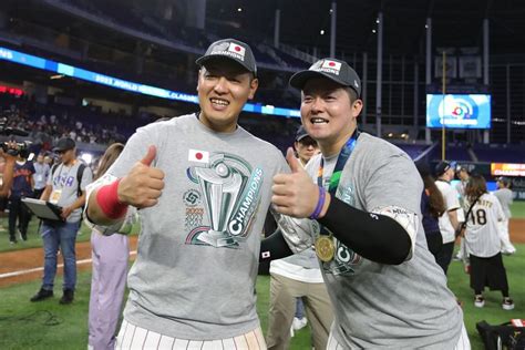 Shohei Ohtanis Wbc Teammates Likens Epic At Bat Against Mike Trout To