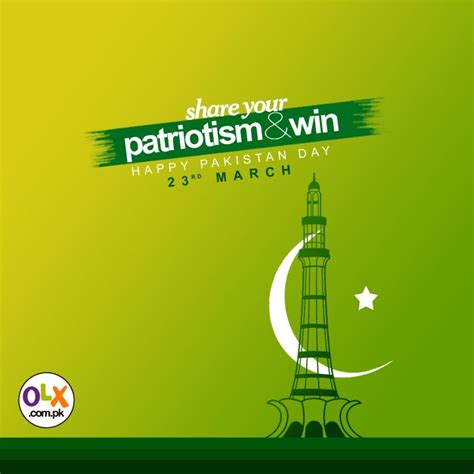 Olx Pakistan Day Share Your Patriotism Contest This Pakistan Day