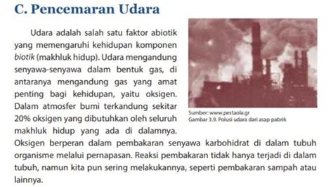 Pencemaran Udara Pengertian Macam Macam Dan Faktor Penyebab