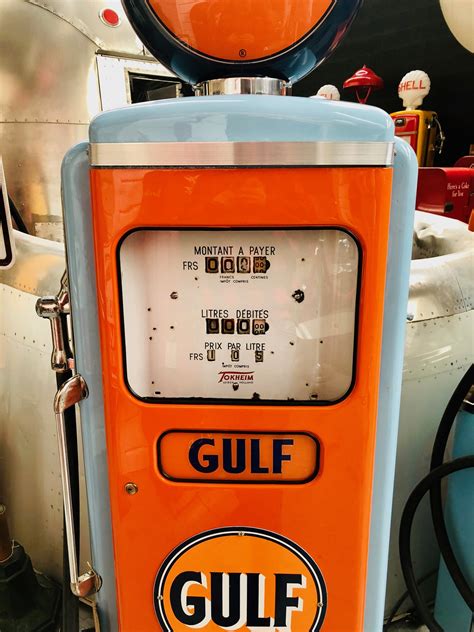 Gulf Tokheim Restored Gas Pump From 1954 Stefvintagestore