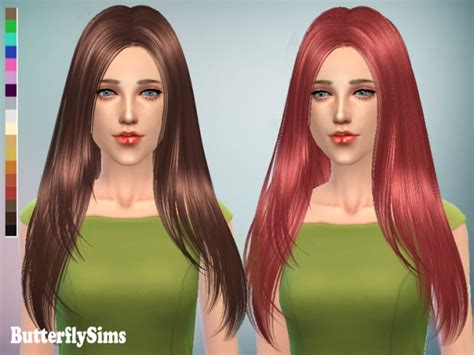 Hair 122 By Yoyo At Butterfly Sims Sims 4 Updates