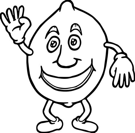 Lemon Coloring Pages Download And Print For Free