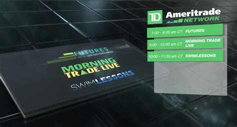 Td Ameritrade Launches Network Featuring Renick Talking Biz News