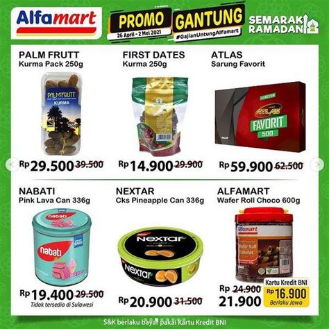 Sampai saat ini, alfamart masih rutin dalam menyediakan promo. KATALOG Promo Alfamart Berlaku hingga 2 Mei 2021: Minyak ...
