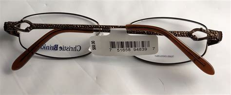 Christie Brinkley Chr C305 Brown 51 18 135 Womens Ladies Eyeglass