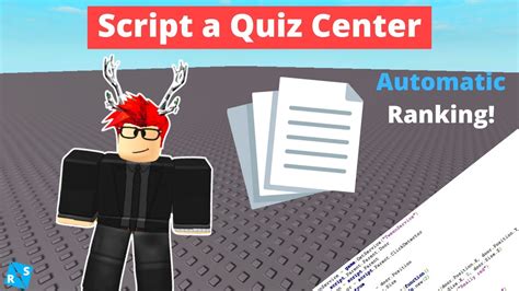 Roblox Scripting Tutorial How To Script An Automatic Quiz Center Youtube