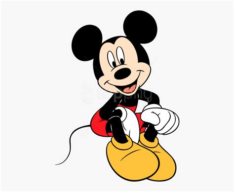 Mickey Png Sentado Imagenes Mickey Mouse Imágenes Y Dibujos Para