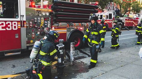 Fdny Investigation Firefighters Investigate Smoke Condition On The