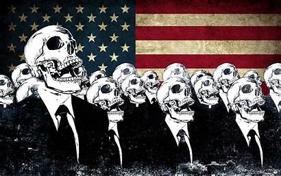 Flag American Skull Usa Funny Skeleton Skulls