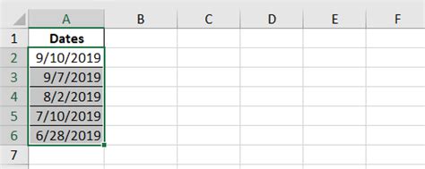 How To Customize And Unify The Date Format In Excel Quickly My