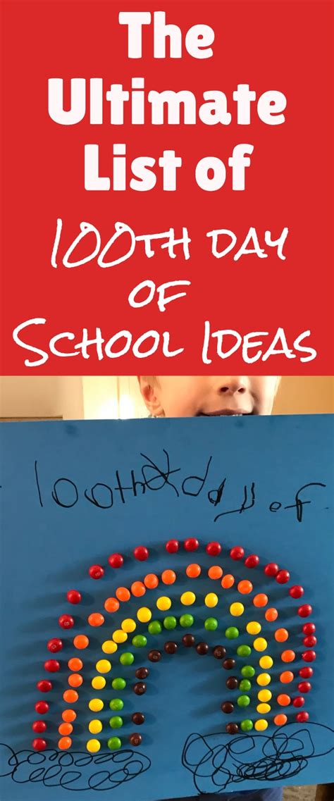 100 Day Activities For Kindergarten Kindergarten