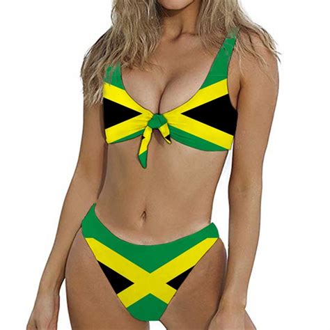 Jamaican Flag Monokini Br