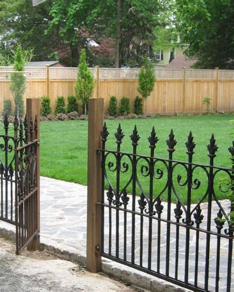 24 Black Garden Fence Ideas You Cannot Miss Sharonsable