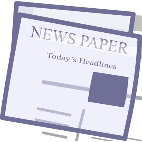 Newspaper News Vector Icons Free Download In Svg Png Format