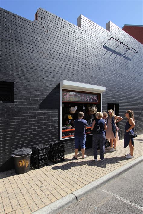 Ghetto Blaster Hole In The Wall Coffee Shop In Fremantle