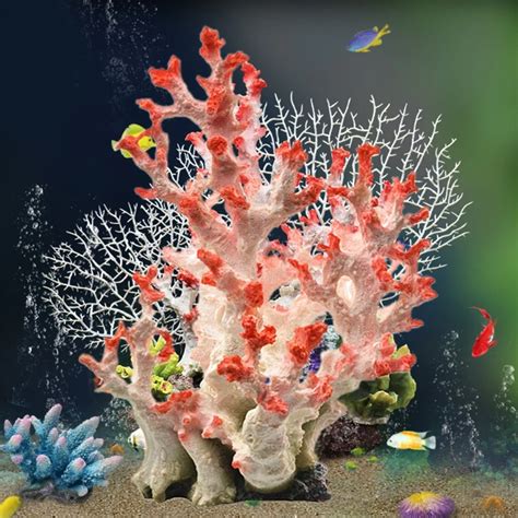 Worldwide Shipping Available Aquarium Resin Coral Decorations Fish Tank