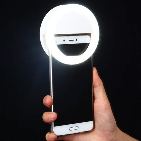 Bidafun Led Strahler Flash Selfie Licht Ring Kamera Foto Video Licht