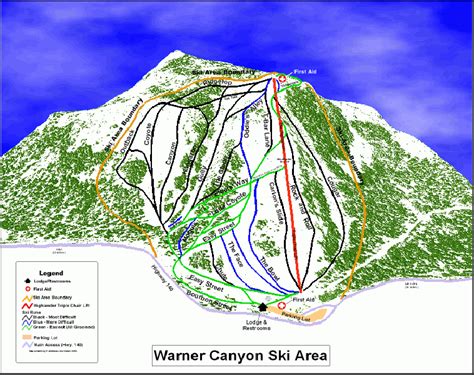 Skigebiet Warner Canyon Ski Area Skiurlaub Skifahren Testberichte