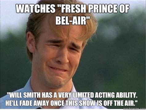 Submitted 10 days ago by sgb1446. Watches "fresh prince of bel-air" "Will Smith has a very ...