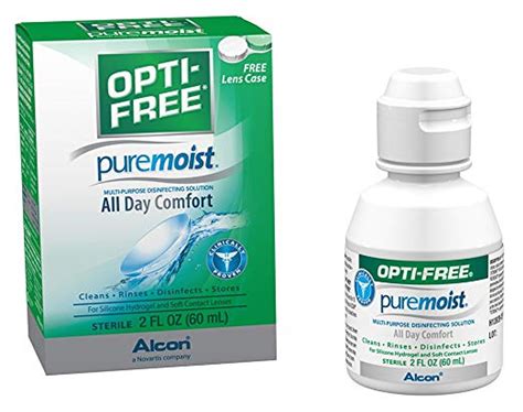 Opti Free Puremoist Multi Purpose Disinfecting Solution
