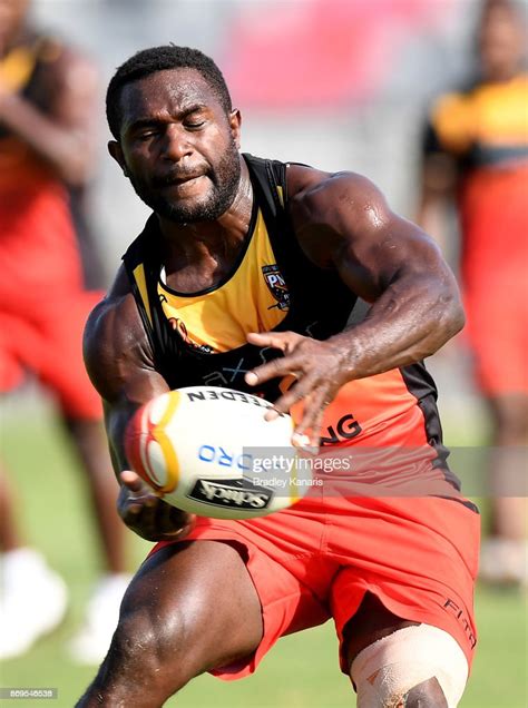 Ase Boas Passes The Ball During A Papua New Guinea Kumuls Rugby News