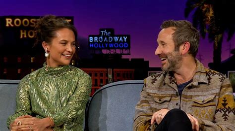 Alicia Vikander Chris O Dowd Tommy McLain The Late Late Show With James Corden Apple TV
