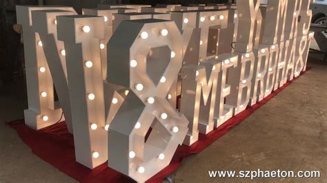 4ft Large 3d Led Light Up Abc 123 Marquee Letters And Numbers For Party