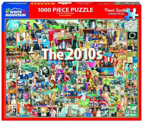 White Mountain Puzzles The 2010s 1000 Pcs Jigsaw Puzzle Norchemist