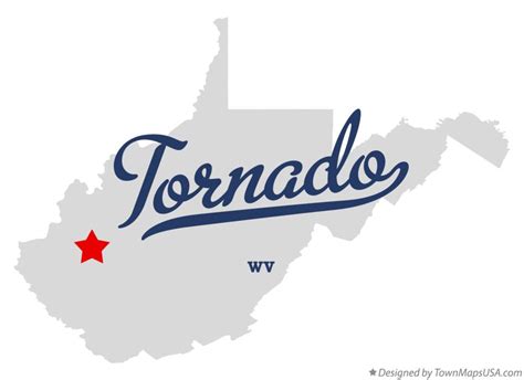 Map Of Tornado Wv West Virginia