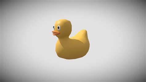 rubber duck download free 3d model by tidominer [e6934dd] sketchfab