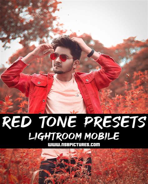 Aqua and orange preset for lightroom mobile editing toutorial. Lightroom Mobile Red Tone Preset in 2020 | Free lightroom ...
