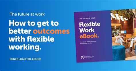 Flexible Work Ebook The Future At Work Condeco Software